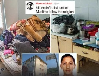 Δείτε το σπίτι του ισλαμιστή μακελάρη της Βαρκελώνης - Τα βρώμικα έπιπλα και οι άθλιες συνθήκες (φωτό, βίντεο)